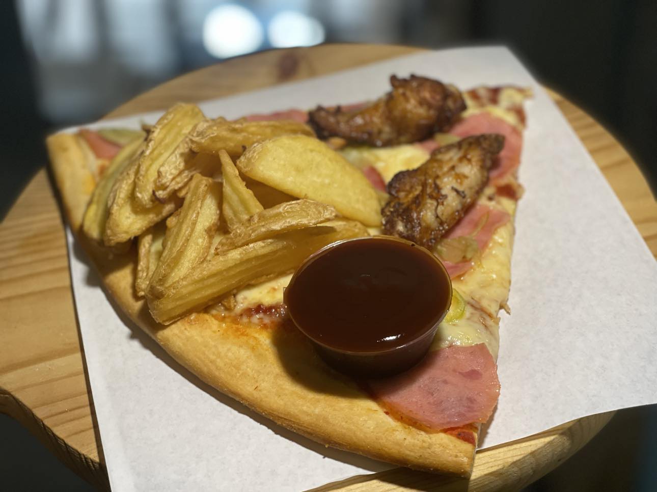 Pizza slise menu .120
